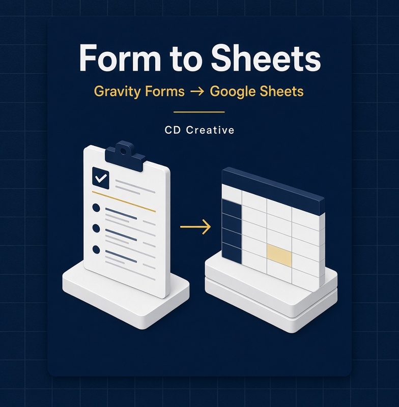 Gravity Forms to Google Sheets Data