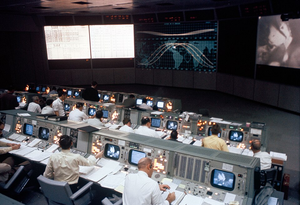 Mission control room
